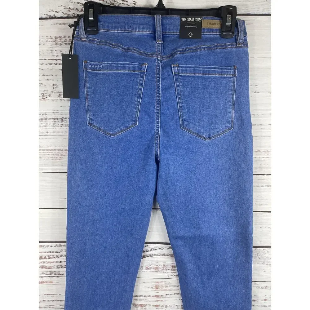 BLANKNYC  Women's 29 Blue The Great Jones High Rise Skinny Heaven Sent Jeans - Picture 7 of 9